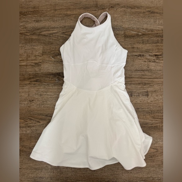 lululemon athletica Dresses & Skirts - Lululemon white tennis dress